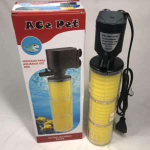 Filtro Interno Ace Pet AP270A- Para Aquários até 200 litros